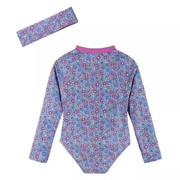 Andy & Evan Daisy Rash Guard Set 0/3M - Picture 6 of 6